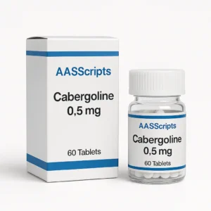 AASScripts Cabergoline 0.5mg prolactin control pills UK