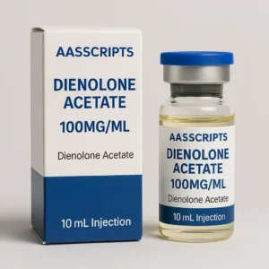 AASScripts Dienolone Acetate 100mg/mL vial – injectable for lean dry muscle gains