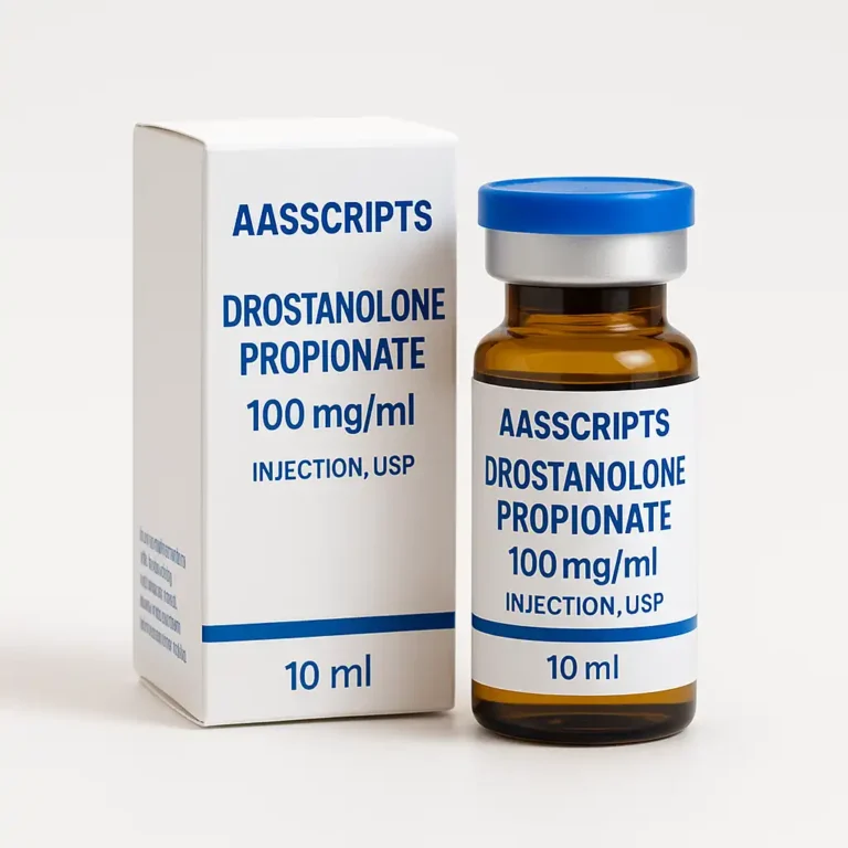 Drostanolone Propionate 100mg/ml by AASScripts (Masteron P), ideal for cutting cycles and lean muscle gains