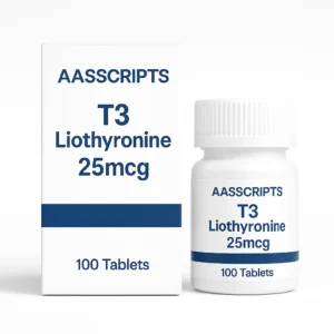 AASScripts T3 Liothyronine 25mcg tablets – thyroid hormone UK